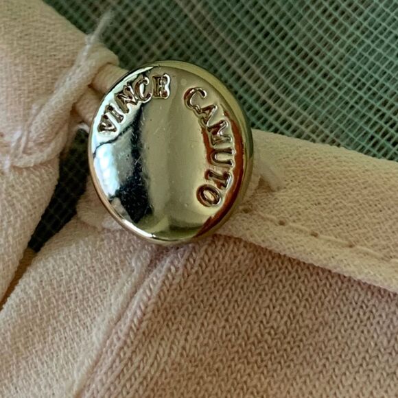 Vince Camuto Floral Print Blush Pink Sleeveless Top for Women Size XS - Picture 7 of 11